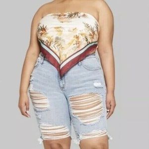 Tropical Bandana Top